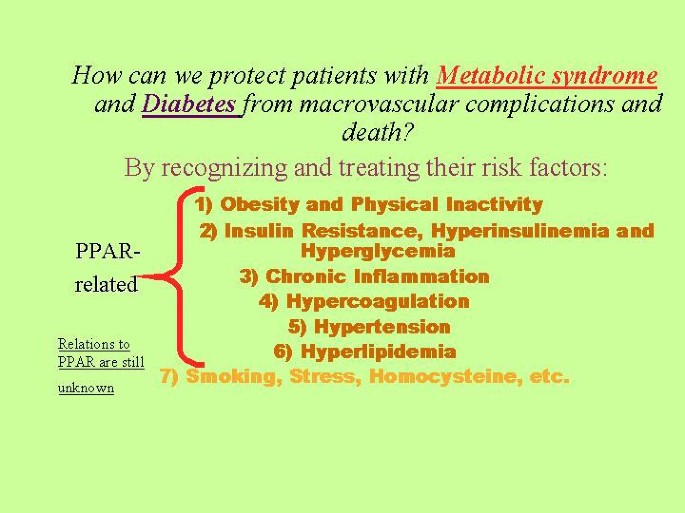 diabetic metabolic syndrome)