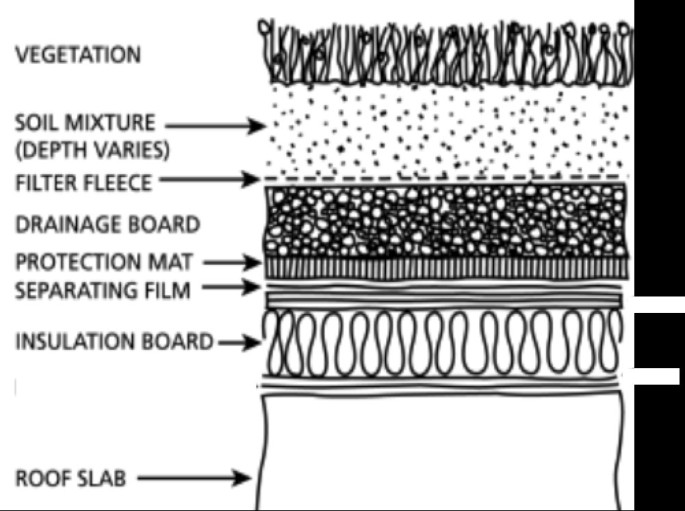 Vegetation composition of old extensive green roofs (from 1980s Germany) |  Ecological Processes | Full Text