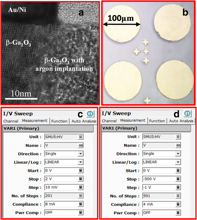 High Voltage B Ga2o3 Schottky Diode With Argon Implanted Edge Termination Nanoscale Research Letters Full Text