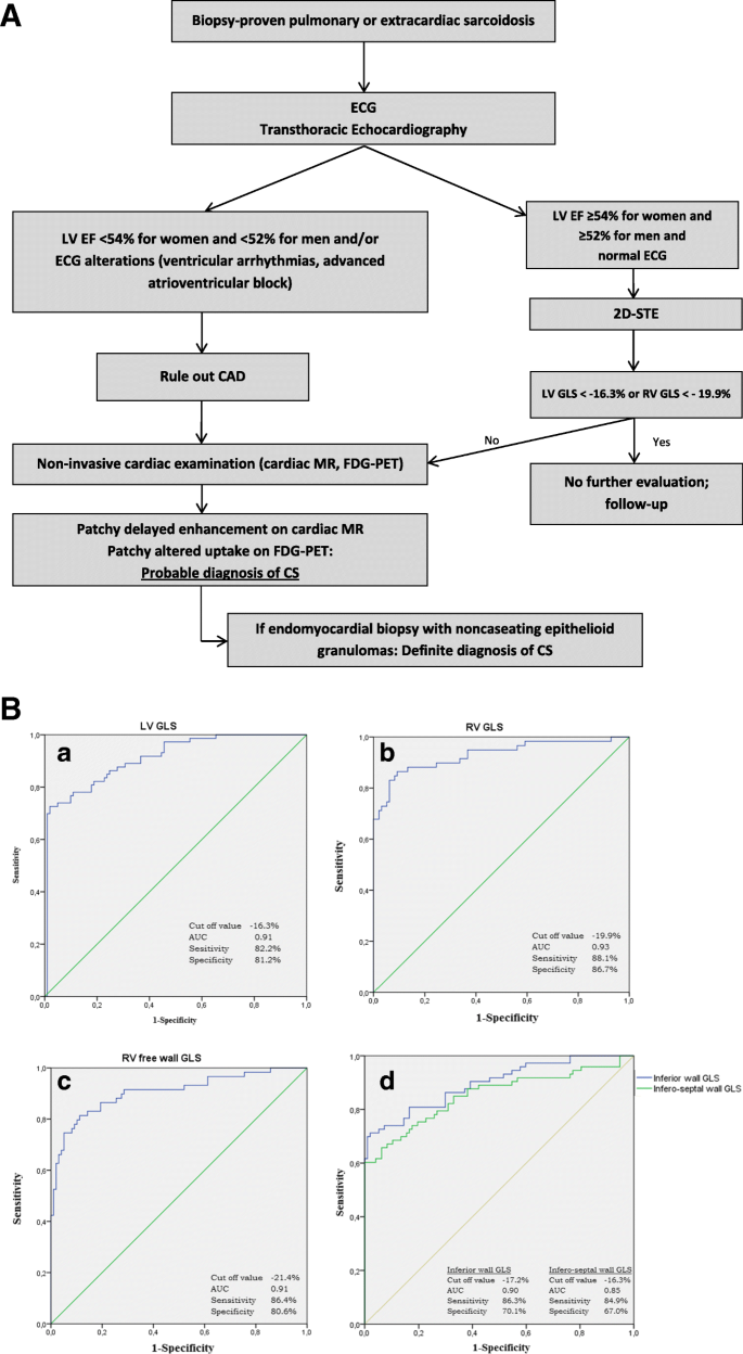 Diagnostic and predictive value of speckle tracking echocardiography in  cardiac sarcoidosis, BMC Cardiovascular Disorders