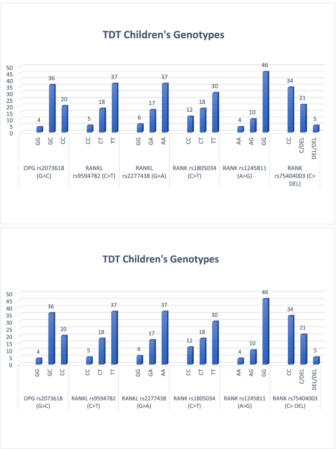 RANK/RANKL/OPG axis genes relation to cognitive impairment in children with  transfusion-dependent thalassemia: a cross-sectional study | BMC Pediatrics  | Full Text