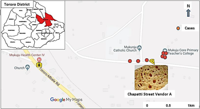 Fatal Cases Associated With Eating Chapatti Contaminated With Organophosphate In Tororo District Eastern Uganda 2015 Case Series Bmc Public Health Full Text