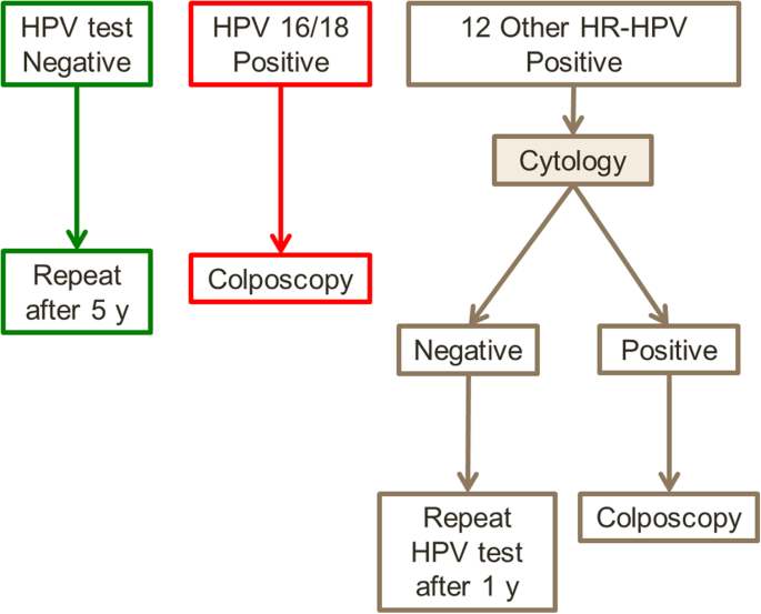 Human papillomavirus guidelines