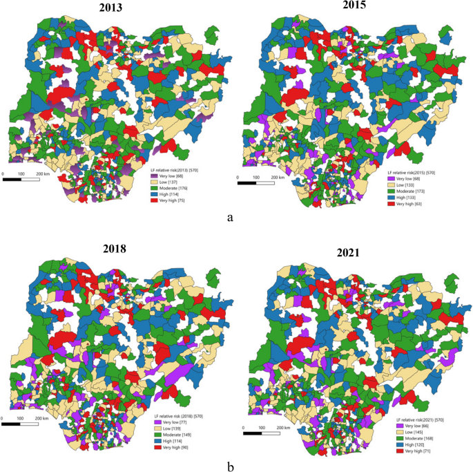 Bayesian hierarchical spatial ecological model assessing the nexus of ...