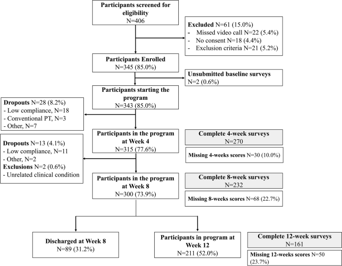 Telerehabilitation of acute musculoskeletal multi-disorders: prospective,  single-arm, interventional study | BMC Musculoskeletal Disorders | Full Text