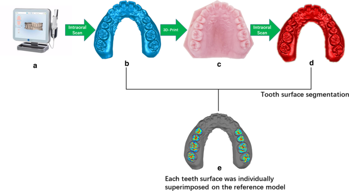 Accuracy of different tooth surfaces on 3D printed dental models:  orthodontic perspective | BMC Oral Health | Full Text
