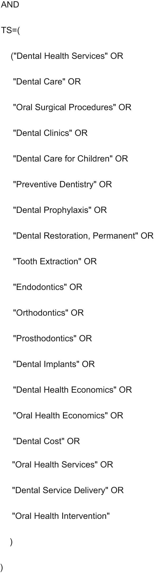 Costs in dental care: a scoping review of methodologies and trends ...