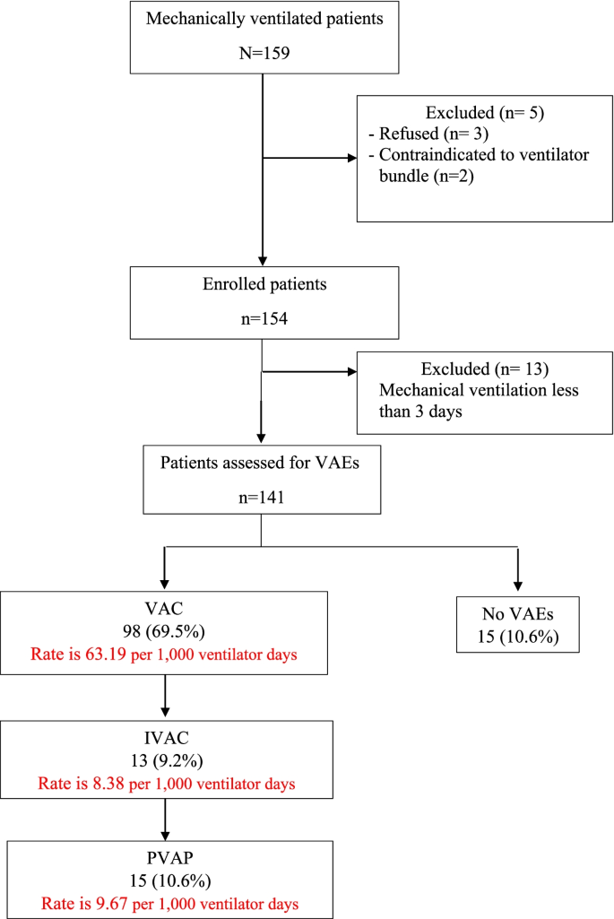 Relationship between ventilator bundle compliance and the occurrence of  ventilator-associated events: a prospective cohort study | BMC Nursing |  Full Text