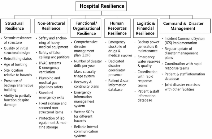Prioritization of hospital resilience indicators for disaster ...