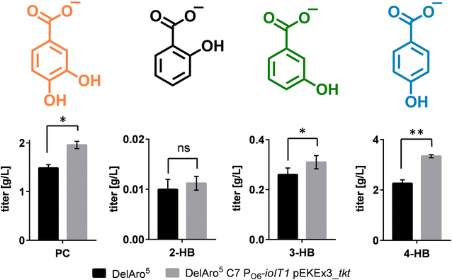 Corynebacterium Glutamicum As Platform For The Production Of Hydroxybenzoic Acids Microbial Cell Factories Full Text