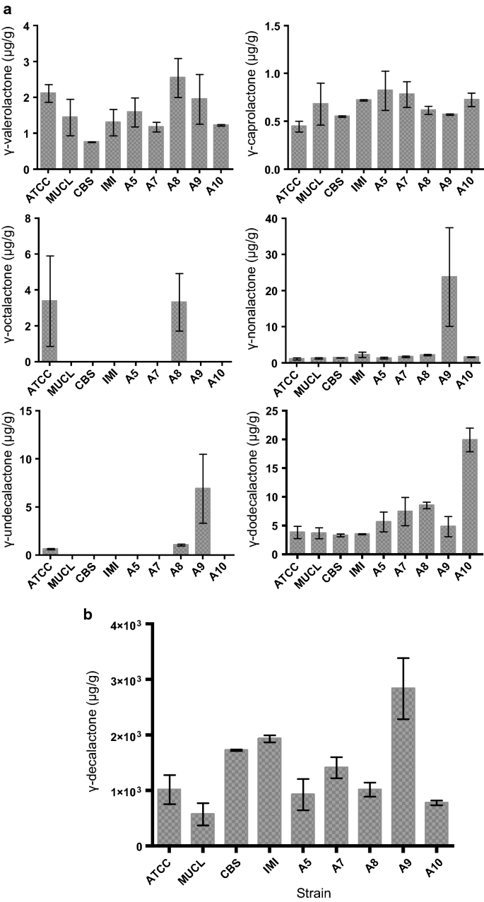 Metabolic Engineering Of Ashbya Gossypii For Deciphering The De Novo Biosynthesis Of G Lactones Microbial Cell Factories Full Text