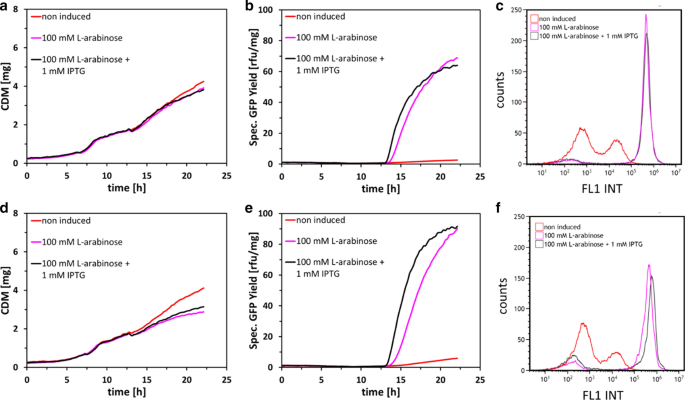 Tunable Expression Rate Control Of A Growth Decoupled T7 Expression System By L Arabinose Only Microbial Cell Factories Full Text Tunable Expression Rate Control Of A Growth Decoupled T7 Expression System By L Arabinose Only Microbial Cell Factories Full Text