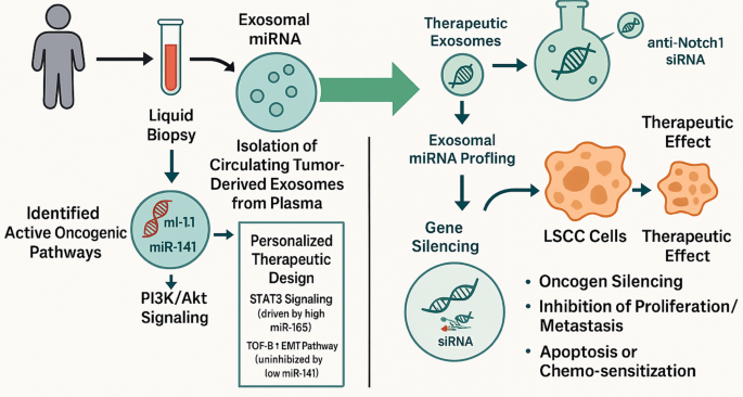 Non-coding RNAs in laryngeal squamous cell carcinoma: diagnostic biomarkers  and emerging exosome-based therapeutic strategies | Cancer Cell  International | Springer Nature Link
