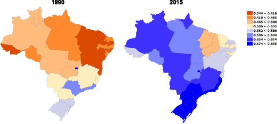 Cause-specific mortality for 249 causes in Brazil and states during 1990–2015:  a systematic analysis for the global burden of disease study 2015 |  Population Health Metrics | Full Text