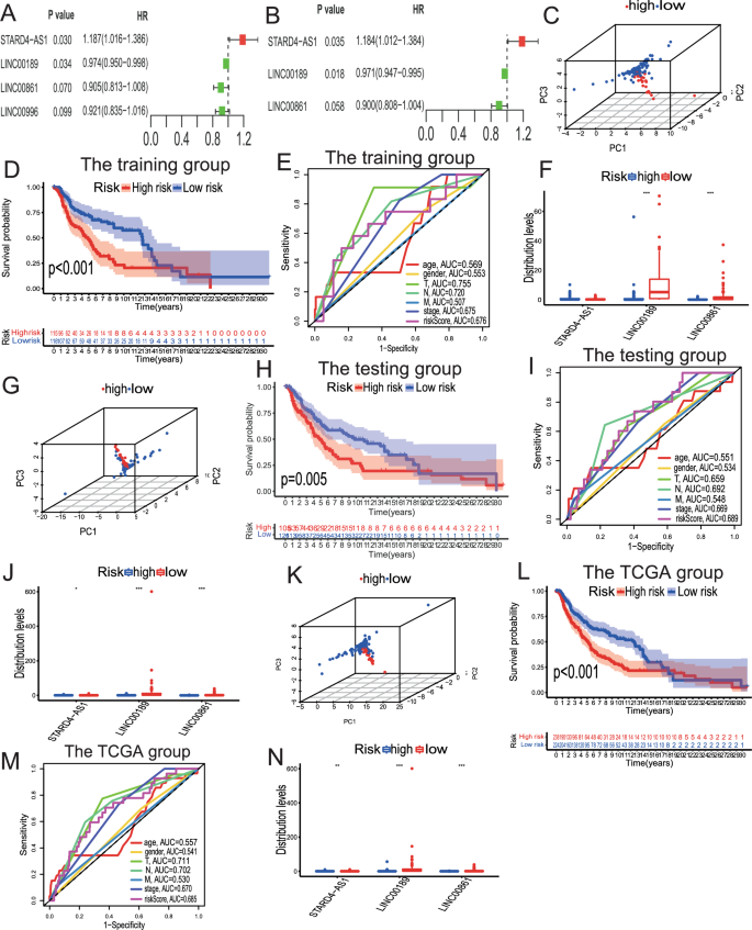 Construction of a tumor mutational burden-derived LncRNA 
