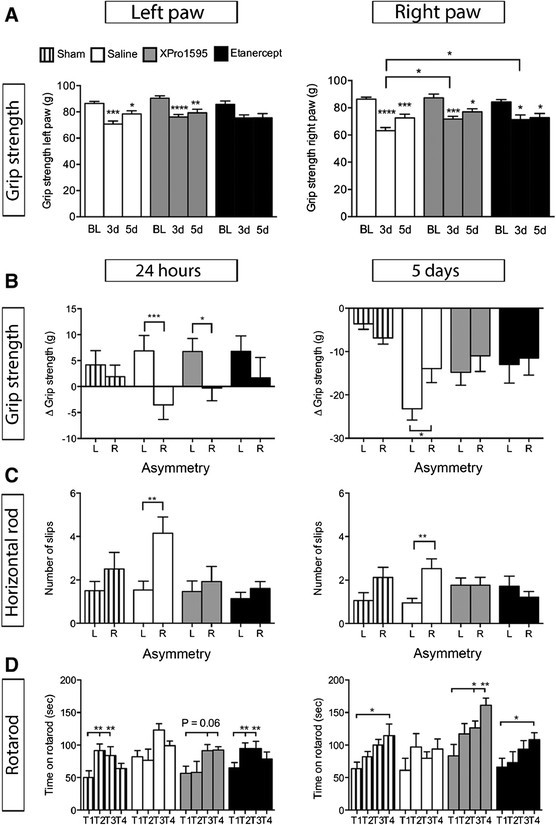 Systemically administered anti-TNF therapy ameliorates functional outcomes  after focal cerebral ischemia | Journal of Neuroinflammation | Full Text