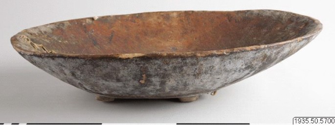 Old Poplar Bowl From Tibet - Ca 1930 Old Poplar Bowl From Tibet - Ca 1930