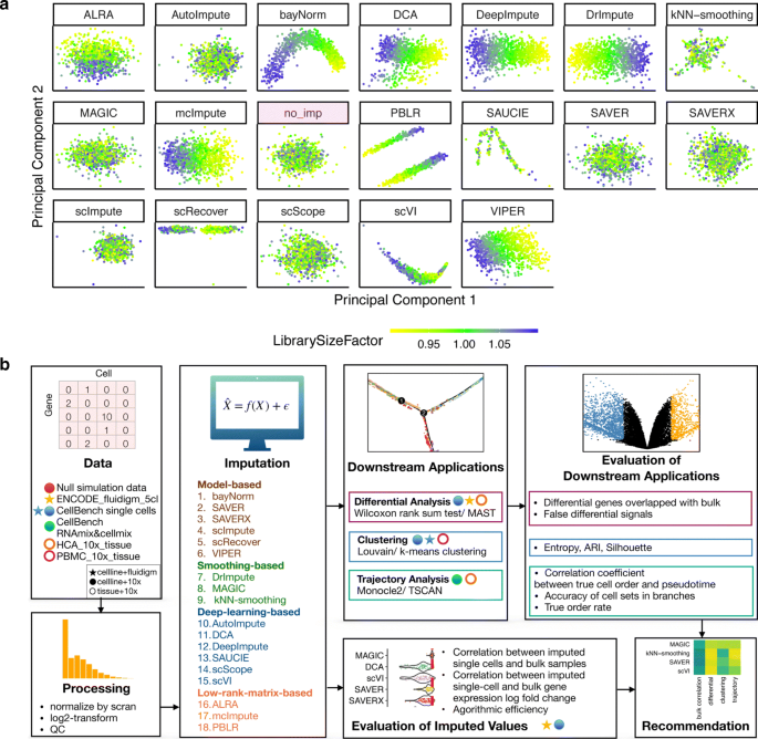 A Systematic Evaluation Of Single Cell Rna Sequencing Imputation Methods Genome Biology Full Text