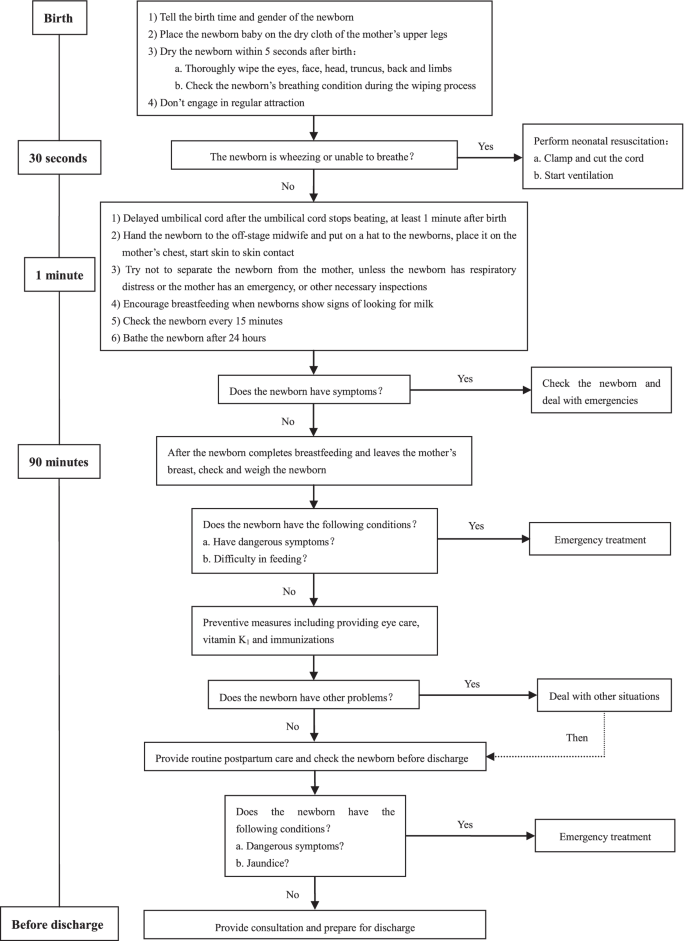 Early essential newborn care for cesarean section newborns in China: study  protocol for a multi-centered randomized controlled trial | Trials | Full  Text