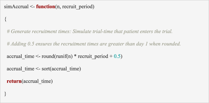 A practical guide to simulation for an adaptive trial design with a ...