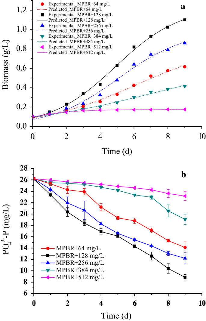 Nitrogen And Phosphorus Removal From Anaerobically Digested Wastewater By Microalgae Cultured In A Novel Membrane Photobioreactor Biotechnology For Biofuels Full Text
