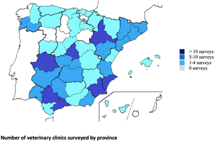 Latest Trends In L Infantum Infection In Dogs In Spain Part Ii Current Clinical Management And Control According To A National Survey Of Veterinary Practitioners Parasites Vectors Full Text