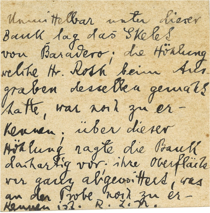 On Roth&rsquo;s “human fossil” from Baradero, Buenos Aires Province 