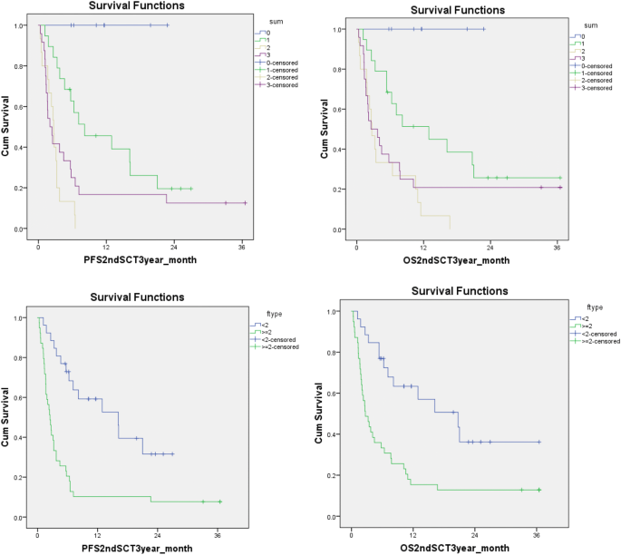 Outcomes Following Second Allogeneic Stem Cell Transplant For Disease Relapse After T Cell Depleted Transplant Correlate With Remission Status And Remission Duration After The First Transplant Experimental Hematology Oncology