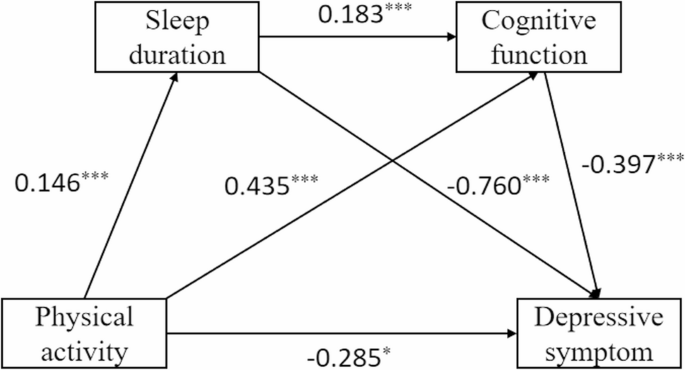 The association between physical activity and depressive symptoms among ...