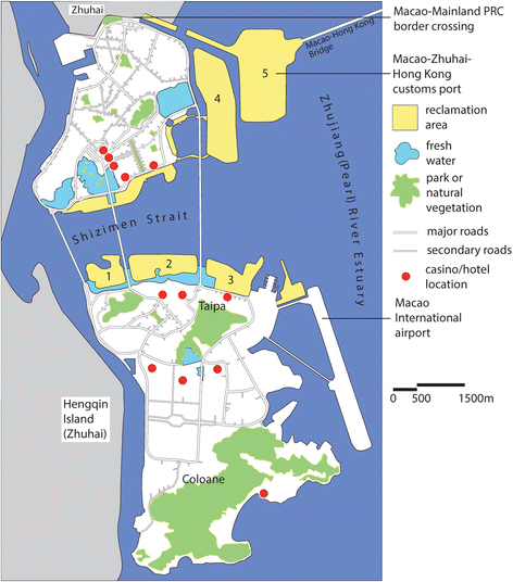 Gambling On Land Fill And Infrastructure To Reposition Macao In The Pearl River Delta City Territory And Architecture Full Text