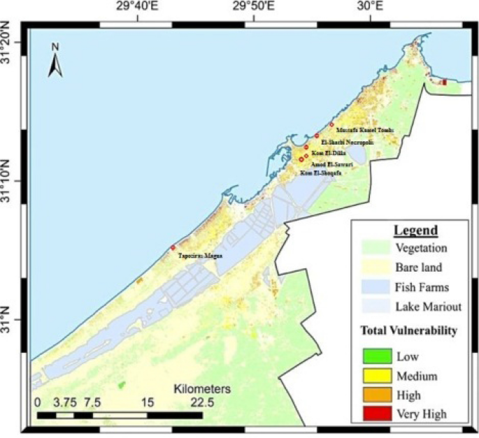 City Of Alexandria Gis Geotechnical Modelling Of The Climate Change Impact On World Heritage  Properties In Alexandria, Egypt | Heritage Science | Full Text