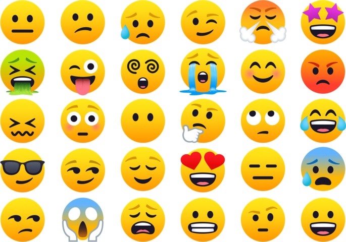 emoticons list for facebook