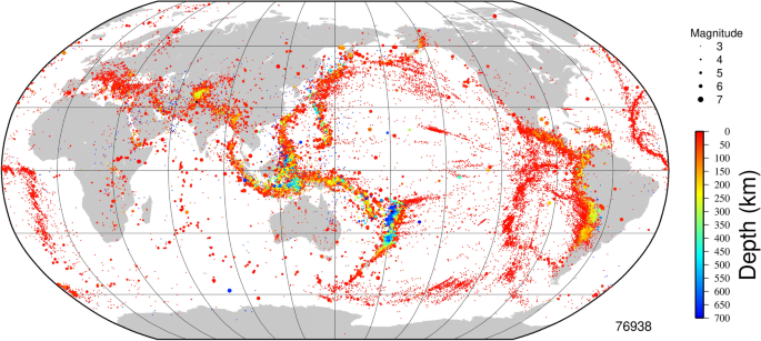 Fm Global Earthquake Map Rebuild Of The Bulletin Of The International Seismological Centre  (Isc)—Part 2: 1980–2010 | Geoscience Letters | Full Text
