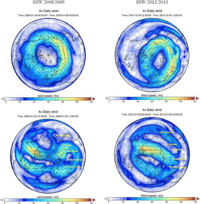 High Midlatitude Ionosphere Response To Major Stratospheric Warming Earth Planets And Space Full Text