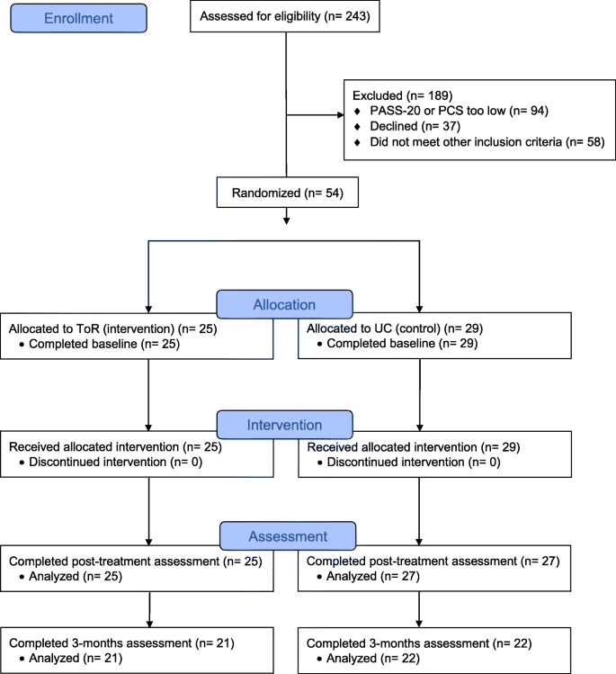 Results Of A Feasibility Randomized Controlled Trial Rct Of The Toolkit For Optimal Recovery Tor A Live Video Program To Prevent Chronic Pain In At Risk Adults With Orthopedic Injuries Pilot And Results Of A Feasibility Randomized Controlled Trial Rct Of The Toolkit For Optimal Recovery Tor A Live Video Program To Prevent Chronic Pain In At Risk Adults With Orthopedic Injuries Pilot And