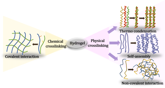 Dissolvable cross-linked hydrogels. 