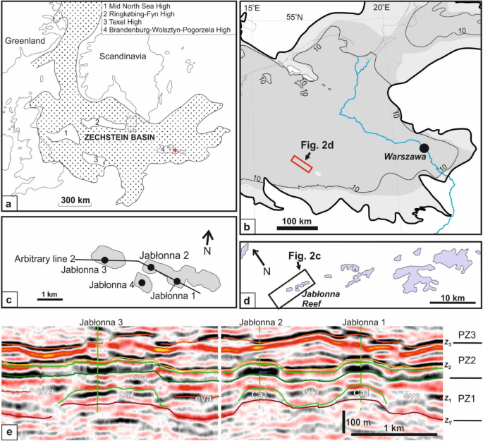 Demise Of The Jablonna Reef Zechstein Limestone And The Onset Of Gypsum Deposition Wuchiapingian West Poland Carbonate To Evaporite Transition In A Saline Giant Springerlink