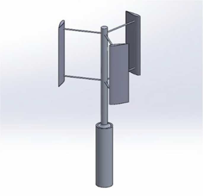 An innovative approach for harnessing wind power by Darrieus turbines ...