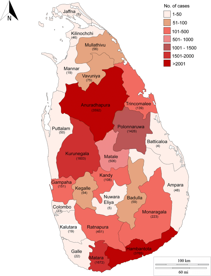 Sri Lanka Total District A Comprehensive Review Of Cutaneous Leishmaniasis In Sri Lanka And  Identification Of Existing Knowledge Gaps | Springerlink