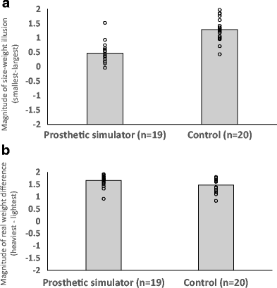 The impact of using an upper-limb prosthesis on the perception of