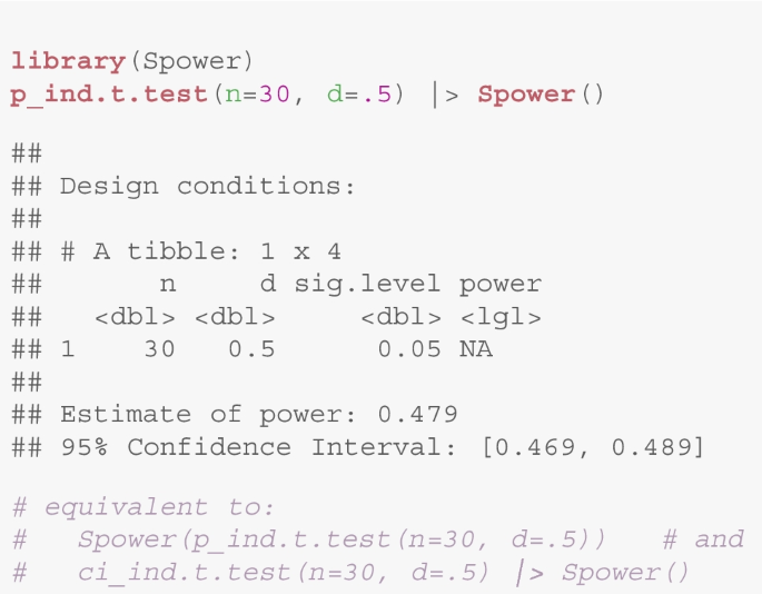 Spower: A general-purpose Monte Carlo simulation power analysis program ...