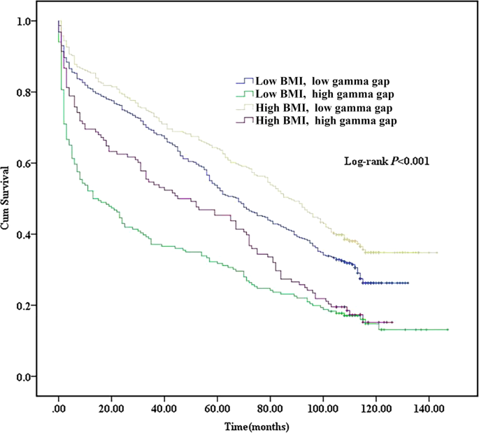 A synergistic impact of body mass index and gamma gap on heart failure