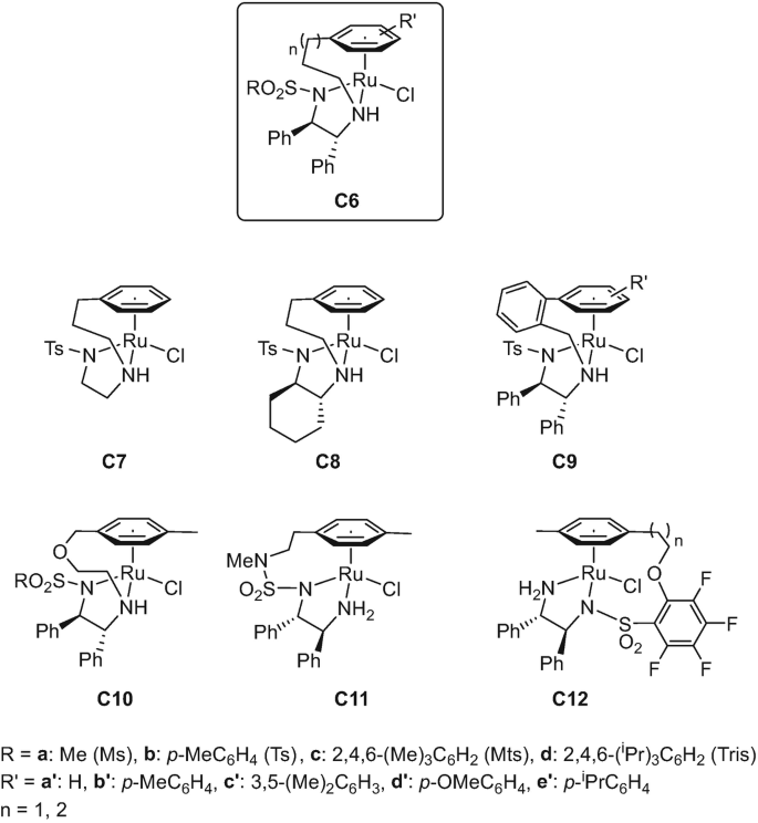 Structural Diversity in Ruthenium-Catalyzed Asymmetric Transfer  Hydrogenation Reactions