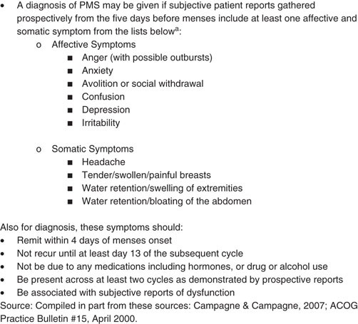 PDF] Premenstrual syndrome, a common but underrated entity: review of the  clinical literature