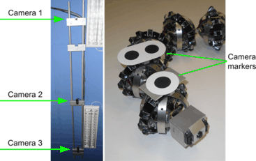 1: The snake robot ACM III (left), which was the world's first snake