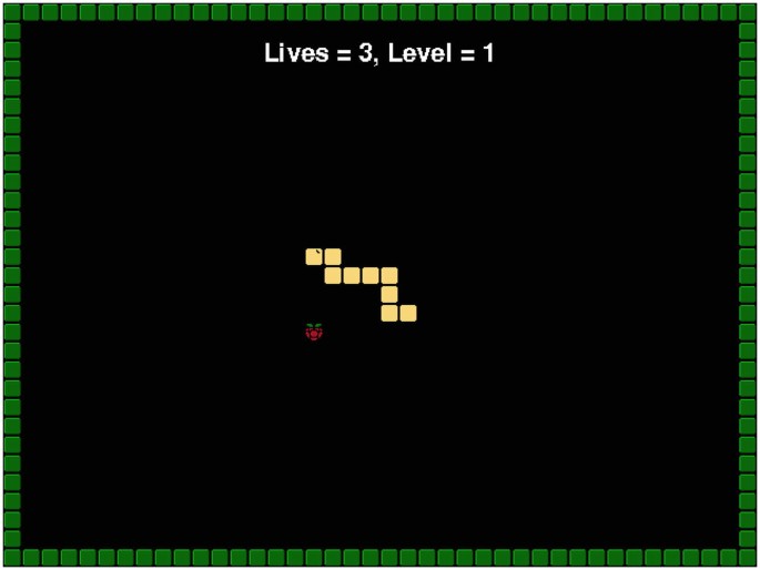 Snake - Classic Python Game template