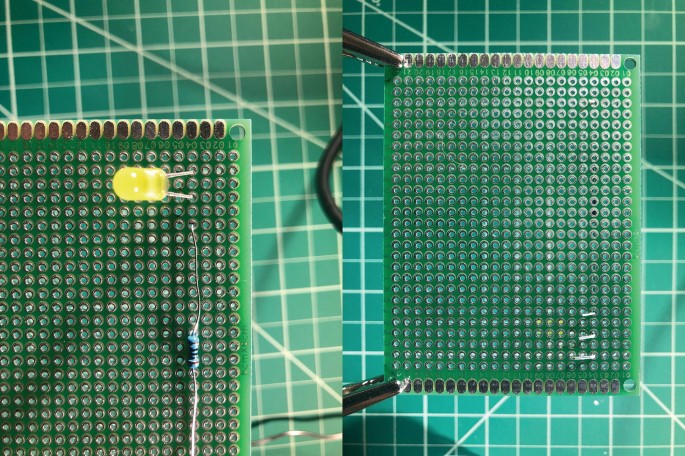 10PC PCB Prototype Board Kit - 432 Hole Perfboard For DIY Electronic Projects 50x70mm