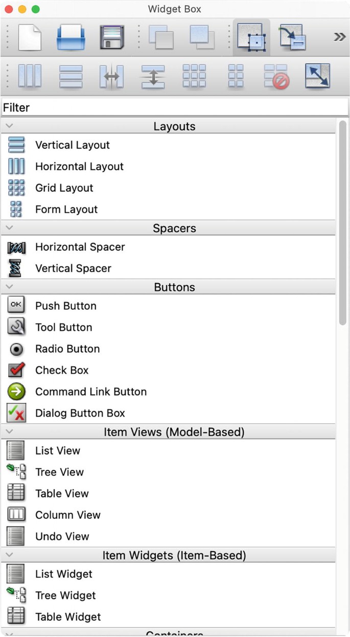 Creating GUIs with Qt Designer | SpringerLink
