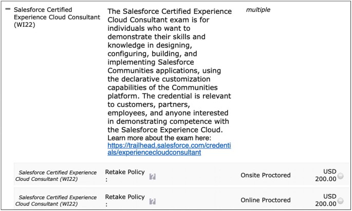 Experience-Cloud-Consultant Zertifikatsdemo