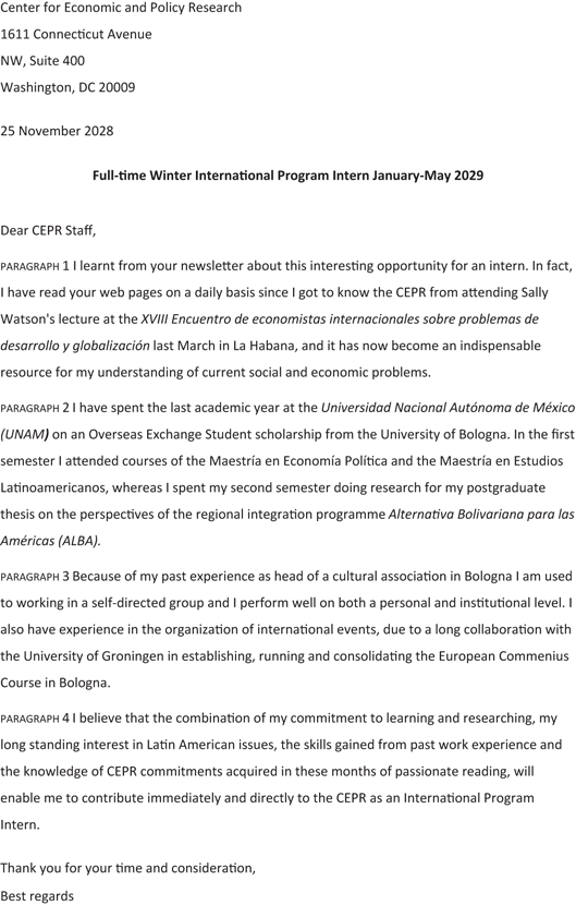 COVER LETTERS | SpringerLink